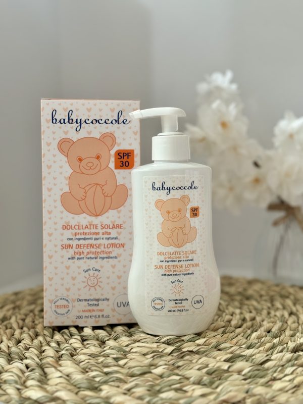 لوسیون ضد آفتاب سوختگی بی بی کوکول Babycoccole